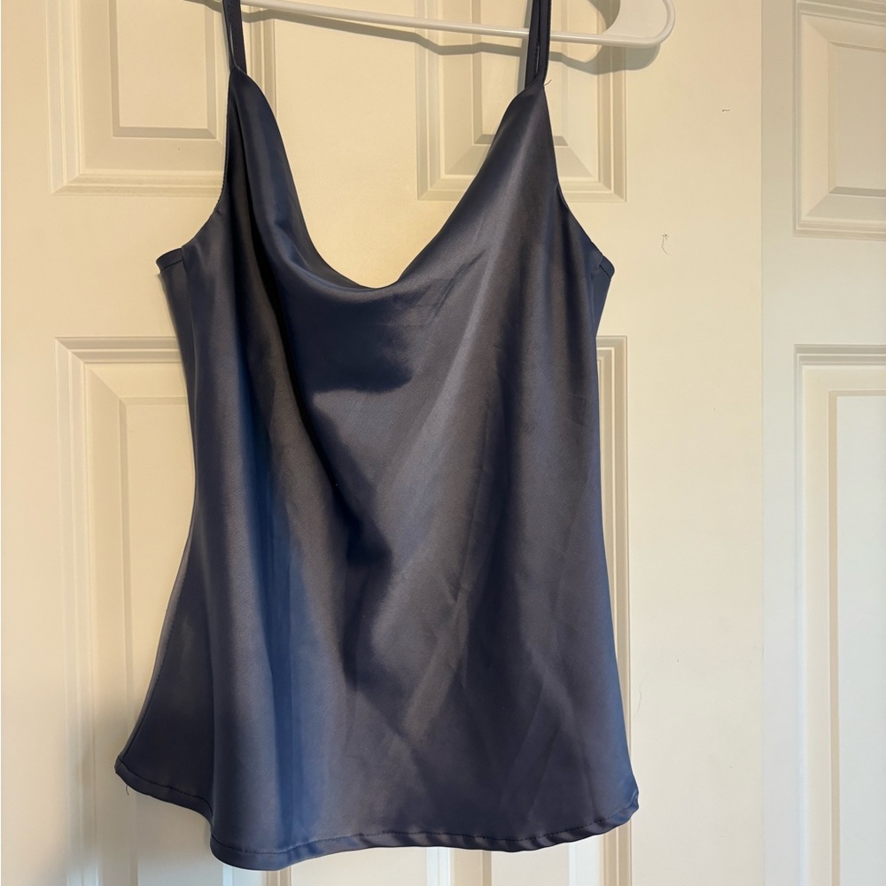 Elegant Blue Women's Top